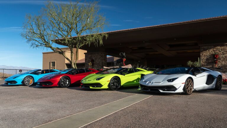 Aventador speed comparisons with rivals