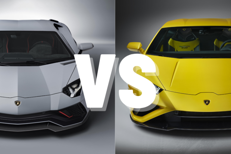 Aventador vs other supercars