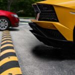 Aventador's handling at high speeds